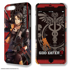 DezaJacket GOD EATER 3 iPhone 7 Plus/8 Plus Case & Protection Sheet Design 02 (Hugo Pennywort)