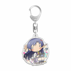 ChimaDol THE IDOLM@STER Million Live! Acrylic Keychain Chihaya Kisaragi Comicalize Novelize ver.