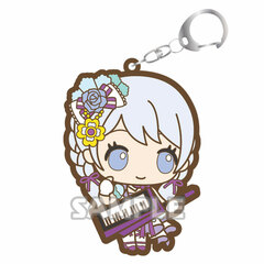 BanG Dream! Girls Band Party! Rubber Keychain Sanrio Party ver. Eve Wakamiya