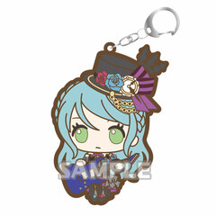 BanG Dream! Girls Band Party! Rubber Keychain Sanrio Party ver. Sayo Hikawa