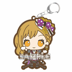 BanG Dream! Girls Band Party! Rubber Keychain Sanrio Party ver. Arisa Ichigaya