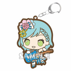 BanG Dream! Girls Band Party! Rubber Keychain Sanrio Party ver. Hina Hikawa