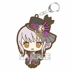BanG Dream! Girls Band Party! Rubber Keychain Sanrio Party ver. Yukina Minato