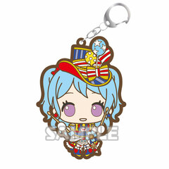 BanG Dream! Girls Band Party! Rubber Keychain Sanrio Party ver. Kanon Matsubara