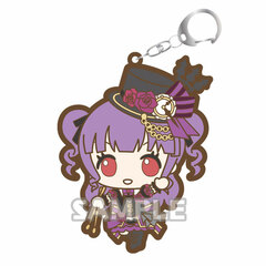 BanG Dream! Girls Band Party! Rubber Keychain Sanrio Party ver. Ako Udagawa