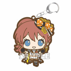 BanG Dream! Girls Band Party! Rubber Keychain Sanrio Party ver. Saya Yamabuki