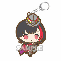 BanG Dream! Girls Band Party! Rubber Keychain Sanrio Party ver. Ran Mitake