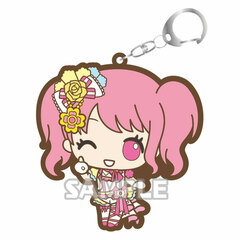 BanG Dream! Girls Band Party! Rubber Keychain Sanrio Party ver. Aya Maruyama