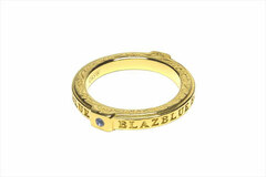 GamSyrup BlazBlue 10th Annivarsary Accessory Silver Ring 09 Nu-No.13