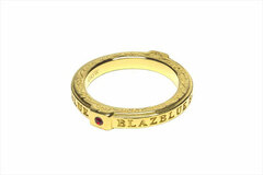 GamSyrup BlazBlue 10th Annivarsary Accessory Silver Ring 01 Ragna the Bloodedge