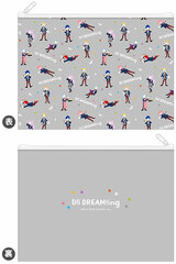 DREAM!ing Yuru Palette Pouch White Dorm