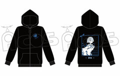 Demon Lord, Retry! Chara Print Hoodie A Aku L Size