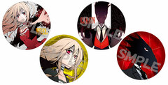Higyaku no Noel Tin Badge +QUARTET