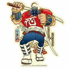 CAPCOM x B-SIDE LABEL Sticker Final Fight Sodom