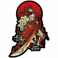 CAPCOM x B-SIDE LABEL Sticker Monster Hunter: World Rathalos Armor (Male)