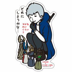 CAPCOM x B-SIDE LABEL Sticker Devil May Cry 5 Dore ni Shiyou kana