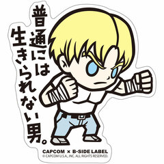 CAPCOM x B-SIDE LABEL Sticker Final Fight Cody