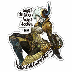 CAPCOM x B-SIDE LABEL Sticker Monster Hunter: World Kulve Taroth Alpha Armor (Female)