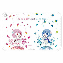 AquaRelle Re:ZERO -Starting Life in Another World- Pass Case Young Rem & Ram