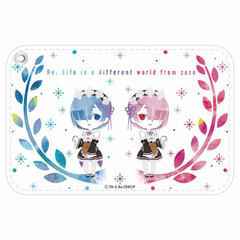 AquaRelle Re:ZERO -Starting Life in Another World- Pass Case Rem & Ram
