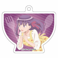 Emiya-san Chi no Kyou no Gohan Diecut Acrylic Ballchain Sakura Matou