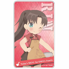 Emiya-san Chi no Kyou no Gohan ABS Pass Case Rin Tohsaka SD