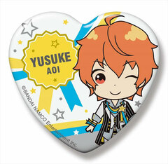 THE IDOLM@STER SideM SideMini Heart Tin Badge Glory Monochrome Yusuke Aoi