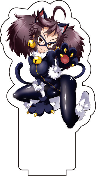 Bomber Girl Acrylic Stand (14) Urushi