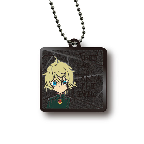 Youjo Senki Metal Keychain Tanya B