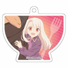 Emiya-san Chi no Kyou no Gohan Diecut Acrylic Ballchain Illyasviel