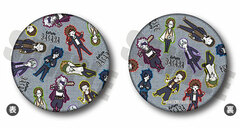 Gakuen BASARA Round Coin Case PlayP-B