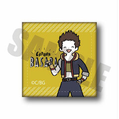 Gakuen BASARA Leather Badge PlayP-F Ieyasu Tokugawa