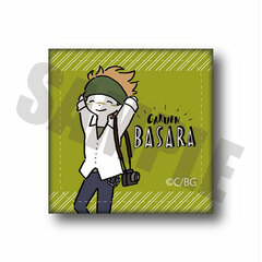 Gakuen BASARA Leather Badge PlayP-E Sasuke Sarutobi
