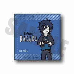 Gakuen BASARA Leather Badge PlayP-B Masamune Date