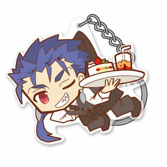Emiya-san Chi no Kyou no Gohan Lancer Acrylic Pinched Keychain [Emiya-san Chi no Kyou no Gohan Ver.]