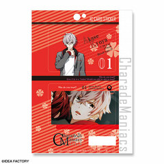CharadeManiacs IC Card Sticker Design 01 (Kyoya Akase)