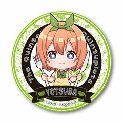 GochiChara Tin Badge The Quintessential Quintuplets Yotsuba Nakano