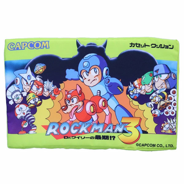 Cassette Cushion Mega Man 3
