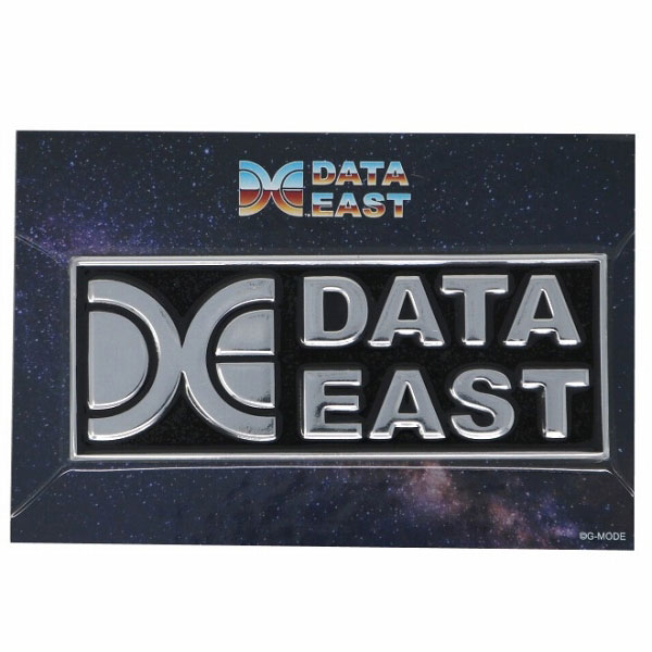 Data East Silver Logo Sticker