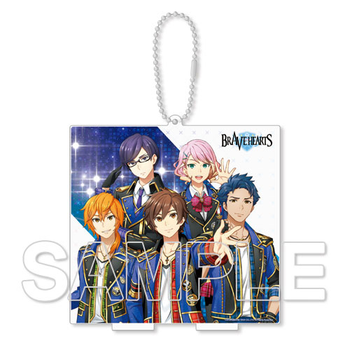 IDOL FANTASY Acrylic Keychain BRAVE HEARTS
