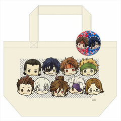 Gakuen BASARA Tote Bag w/Tin Badge