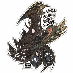 CAPCOM x B-SIDE LABEL Sticker Monster Hunter: World Vaal Hazak Gamma Build