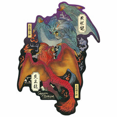 CAPCOM x B-SIDE LABEL Sticker Monster Hunter: World Teostra & Lunastra