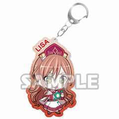 BanG Dream! Girls Band Party! Kiratto Acrylic Keychain Event ver. Lisa Imai