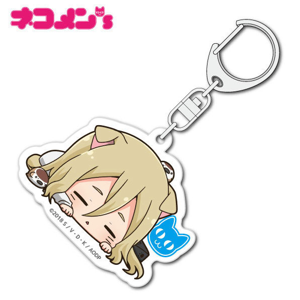 Satsuriku no Tenshi Nekomens Acrylic Keychain Rachel