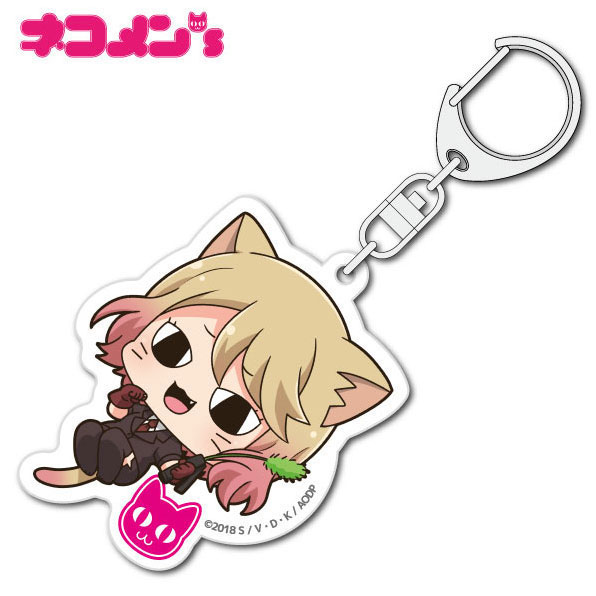 Satsuriku no Tenshi Nekomens Acrylic Keychain Cathy