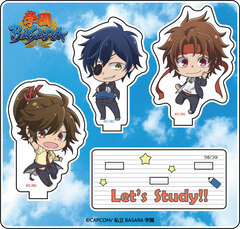 Gakuen BASARA Acrylic Diorama Masamune Date & Yukimura Sanada & Keiji Maeda