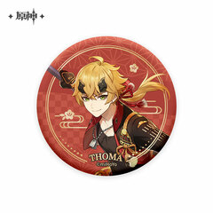 Genshin Impact Inazuma City Series Chara Tin Badge Thoma