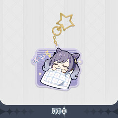 Genshin Impact Default Stamp Series Acrylic Strap Vol.2 Keqing [Kokusei]