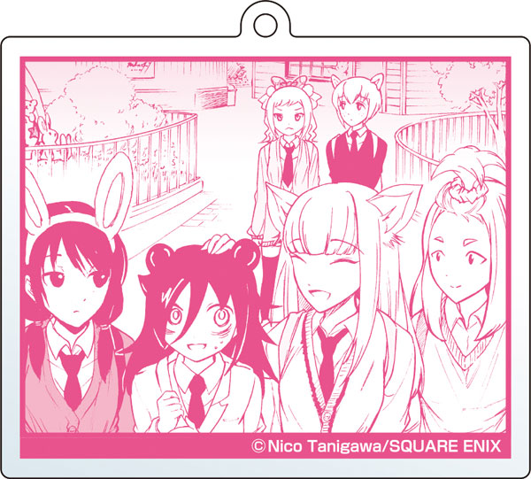 Watamote Famous Scene Acrylic Keychain (1)